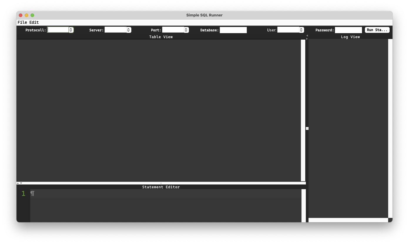 simplesql Terminal Interface